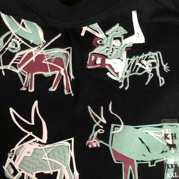 Kingsley Heath Summer Abstract Tee Mens Size XXL NWT - Picture 8 of 8